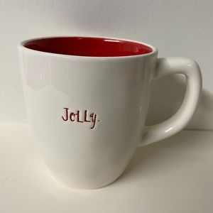 Rae Dunn “Jolly” Christmas mug